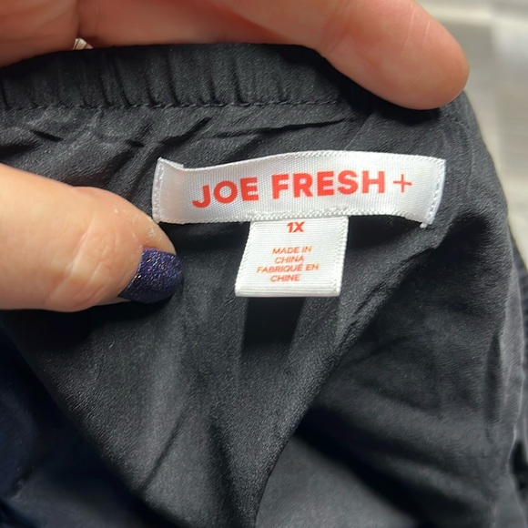 🇺🇸 Joe fresh sequence black skirt size 1X- 2X - Picture 2 of 7